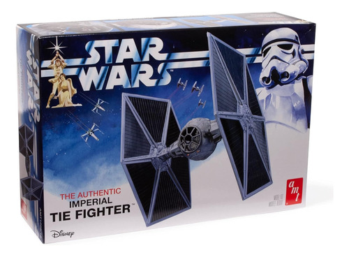 Kit Para Montar Star Wars A New Hope Tie Fighter 1:48 - Amt