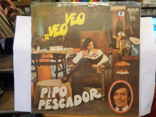 Pipo Pescador  Te Veo Veo Disco Infantil Lp Vinilo  F