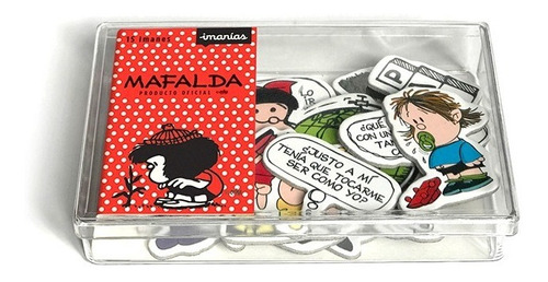 Mafalda Caja De Imanes, Personajes Y Globos