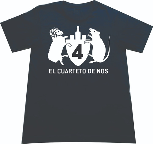 Camisetas Grupo Banda El Cuarteto De Nos  Adultos Niños