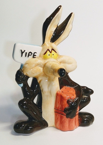 Figura Coyote Warner De Porcelana De 1993 (Usado)