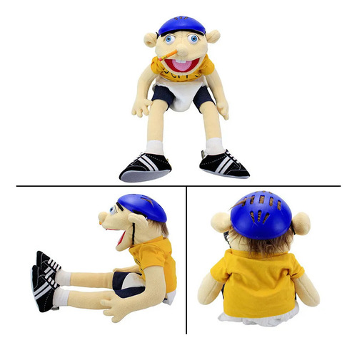 // Accesorios For Fiestas Jeffy Marioneta De Mano Peluche