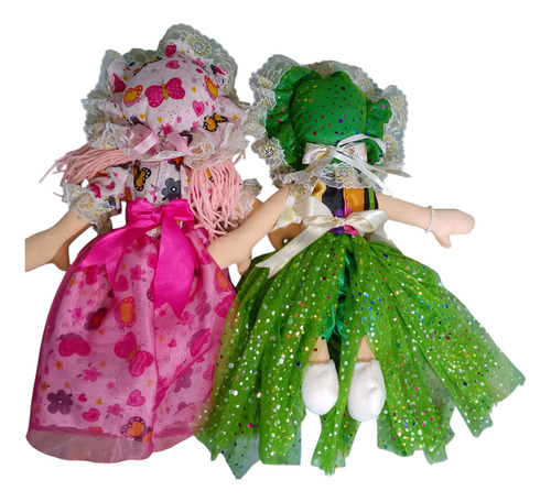 Muñeca De Trapo Artesanal 50cms