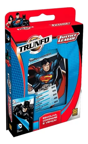 Jogo De Cartas Super Trunfo 32 Cartas Grow Original Temático