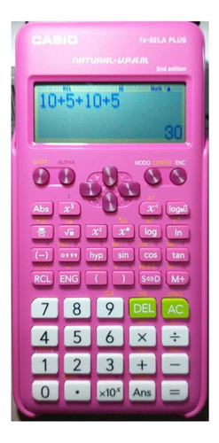 Calculadora científica Casio FX-82LA Plus Calculadora científica rosa