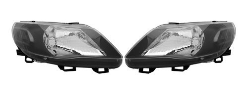 Juego Optica Vw Gol Trend G5 2010 2011 2012 F/negro