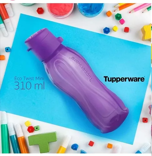 Tupperware Botella de agua pequeña ECO Lime Aid