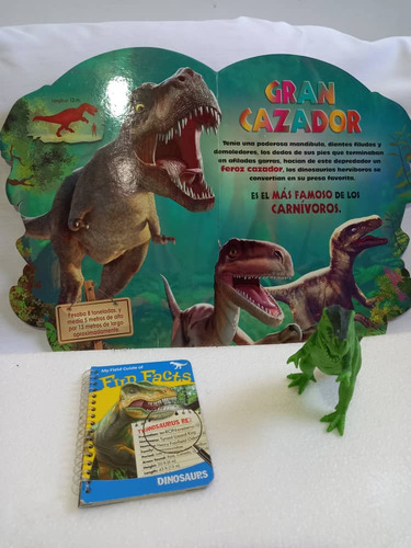 Tiranosaurio Rex Educativo Genérica - Dinosaurios + 2 Libros (Usado)