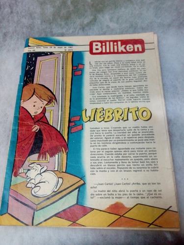 Revista Billiken 2472 1967 (Usado)