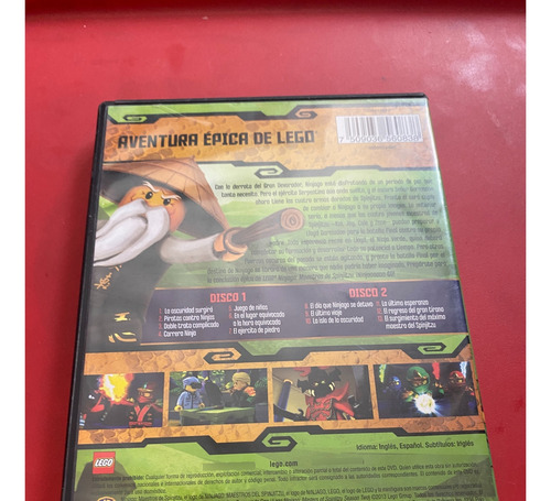 Ninjago - Temporada 2 - 13 Episodios En 2 Discos (Usado)