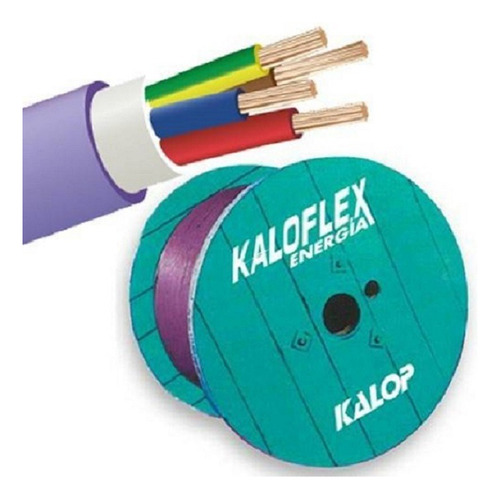 Cable Subterraneo 4x2.5mm Iram Kalop/ind. Mh - X5 Mts
