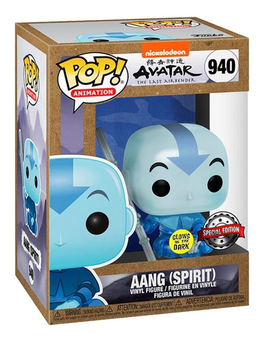 Funko Pop Aang Espíritu Avatar Edición Especial #940