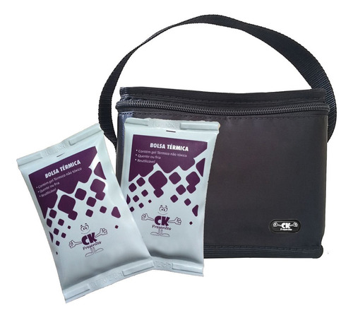 Bolsa Térmica Pequena P/ Insulina E Remédios + 2 Gel Térmico