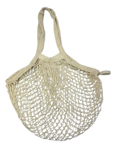 Bolsa Multiusos De Malla Ecológica Tipo Red De Algodón