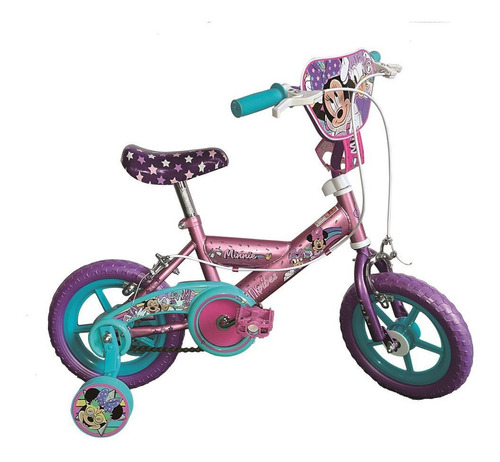 Imagen 1 de 4 de Bicicleta Disney Minnie Rodado 12