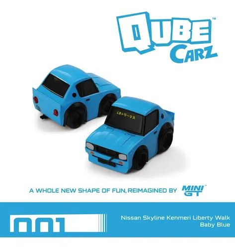 Mini Gt Qube Carz Set Completo Series 01 - 6 Modelos