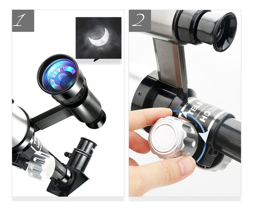 Telescópio Refletor Astronômico De 70 Mm Com Tripé Para
