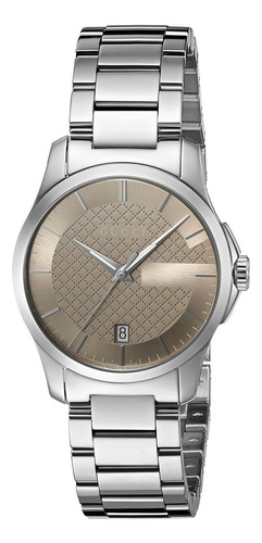 Reloj De Pulsera Gucci .g-timelss. De Acero Inoxidable Plate