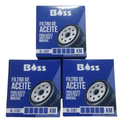 Filtro De Aceite Boss Bl3387 Aveo/optra/palio 1.8/optra/idea