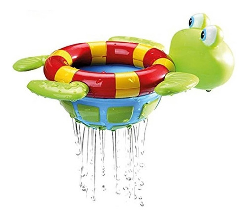 Imagen 6 de 8 de Juego De Agua Para La Bañera Bebe Nuby Tortuga Para El Baño