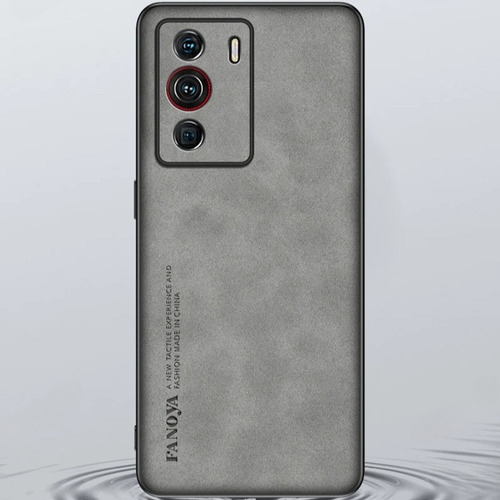 Funda Para Zte Nubia Z40 Pro 5g Piel De Oveja+mica