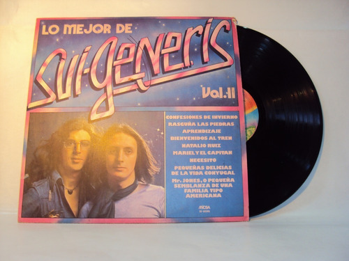 Vinilo Lp 86 Lo Mejor De Sui Generis Vol Ii 