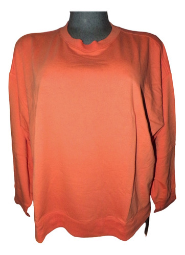 Sudadera Naranja/coral Talla 4x (46/48/50 Mex) All In Motion