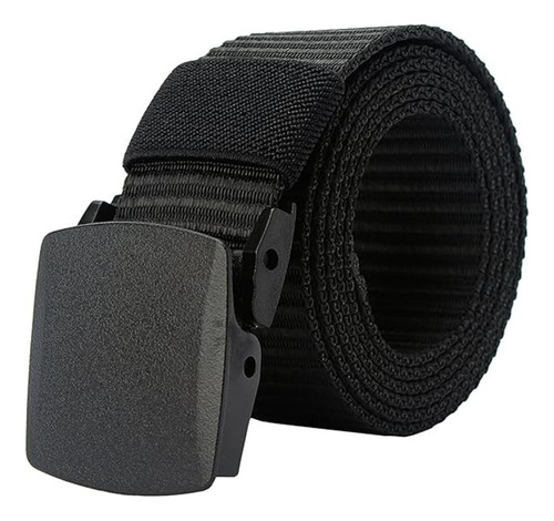 Cinturon Billetera Negro De Seguridad (antirrobo) Ajustable