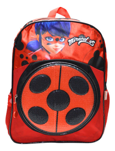 Mochila Escolar Primaria Lady Bug Lb92107mb Urbania