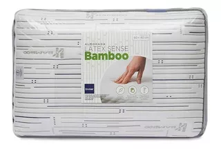 Látex Sense Bamboo almohada drimer color blanco