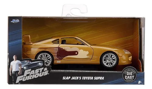 comprar Jada Toyota Supra Gold Fast Furious 1\u002F32, color dorado oscuro