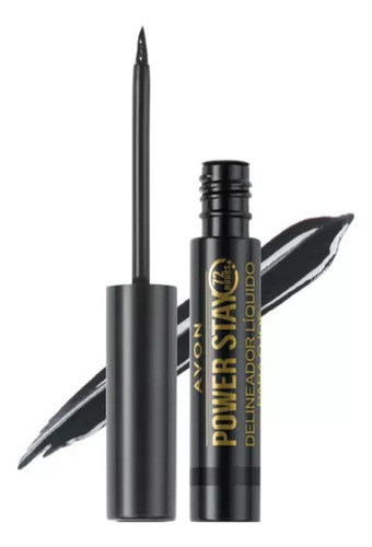 Avon Power Stay Delineador Líquido Para Ojos Larga Duración