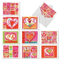 Comprar Surtido De Corazones art Tarjetas De Felicitación Con Los 