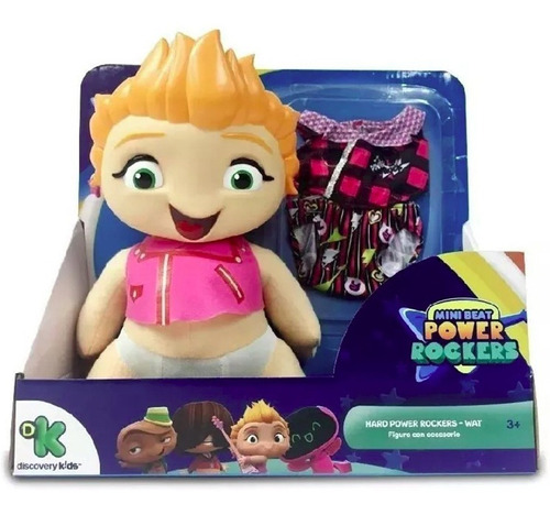 Muñeco Peluche Mini Beat Power Rockers Niña Niña Mvd Sport