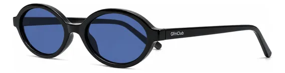 Óculos De Sol Feminino Redondo Retrô Proteção Uv400 Premium Firenze Azul