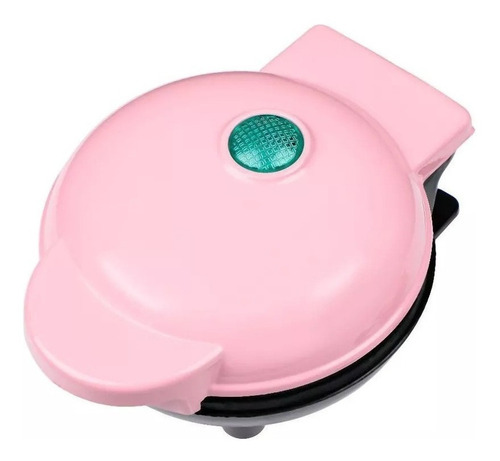Mini Eléctrica Waflera Maquina En Corazón Burbuja Wafleras Color Rosa