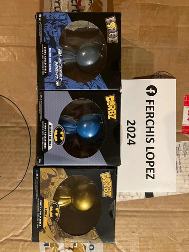 Funko Pop Dorbz Lote Batman 3 Piezas Exclusivas Mummy Golden