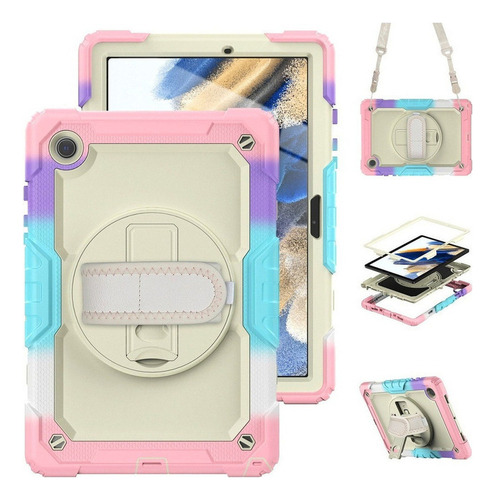 Carcasa P/samsung Galaxy Tab A8 10.5 C/protector D/pantalla