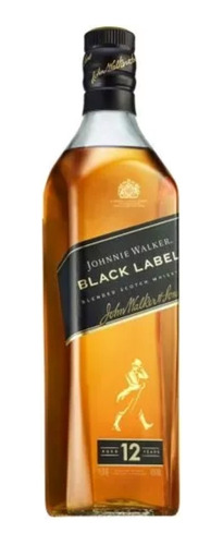 Whisky Black Label Etiqueta Negra 1 Litro