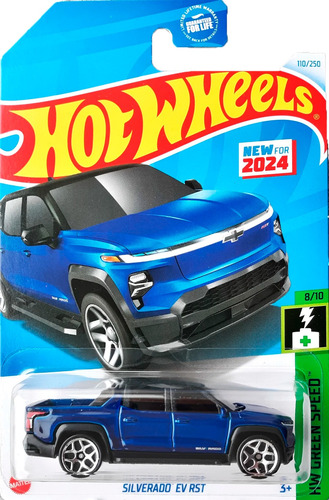 Hot Wheels Silverado Ev Rst - (110/250) Coleccion 2024