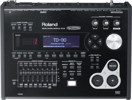 Roland Td30 Modulo De Sonido Para Bateria Sound Module Vdrum