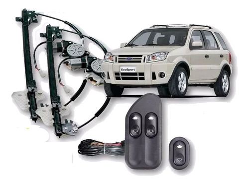 Kit De Alzacristales Electricos Ford Ecosport Dp20 Oferta!!