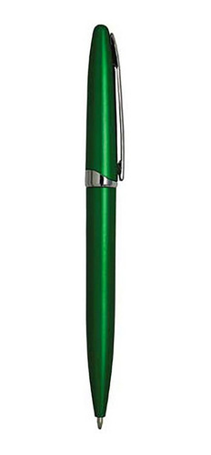 Paquete De 10 Bolígrafo De Plástico, Mecanismo Retráctil Exterior Verde
