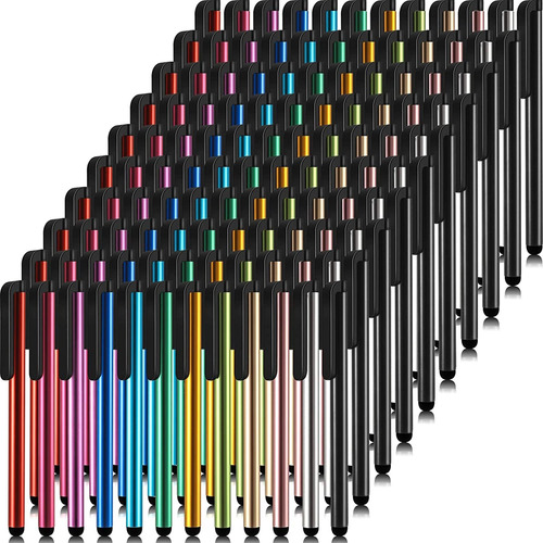 Lapiz Capacitivo Stylus Pen Universal 120 Piezas 12 Colores