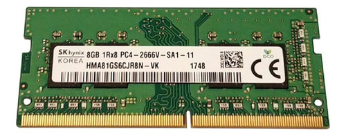 Memoria Ram Laptop 8gb Ddr4 Sk Hynix Hma81gs6cjr8n-vk (Usado)