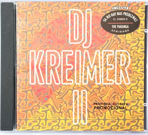 Dj Kreimer Cd Volumen 2 Impecable Sin Marcas