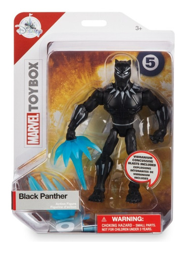 Marvel Avengers Black Panther Toybox 13cm Disney Store