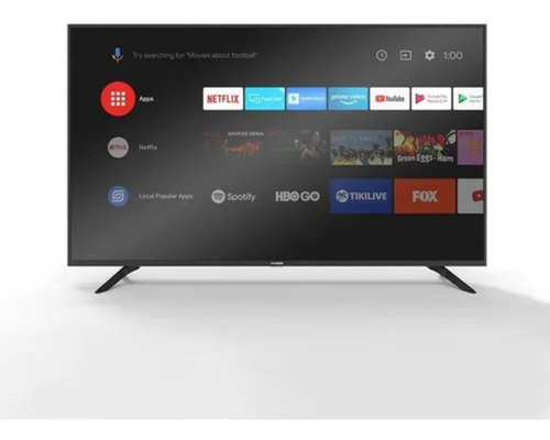 Imagen 1 de 4 de Smart Tv Hyundai 50 4k Uhd Google Android Hyled 50uhd5a