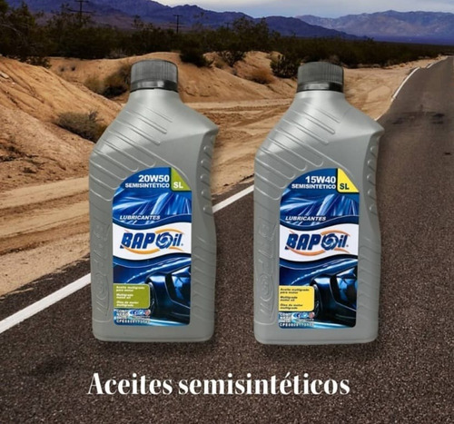 Aceite Bap Oil 15w 40 Y 20w 50 Semi Sintético