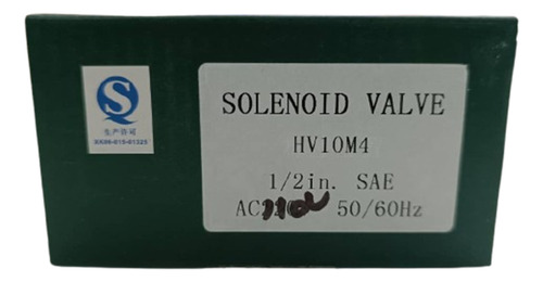 Valvula Solenoide 1/2 Sae Con Bobina 110v Hv15m6 Hongsen